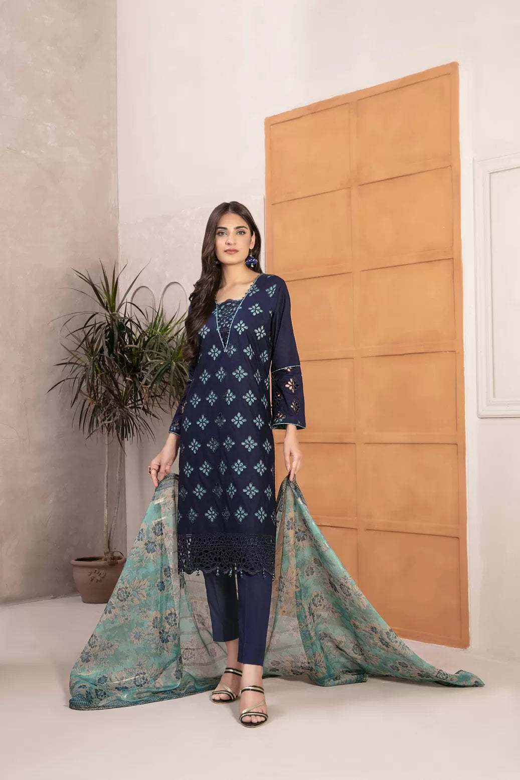 Tawakkal Leena Vol-1 3 Piece Stitched Suit - 02