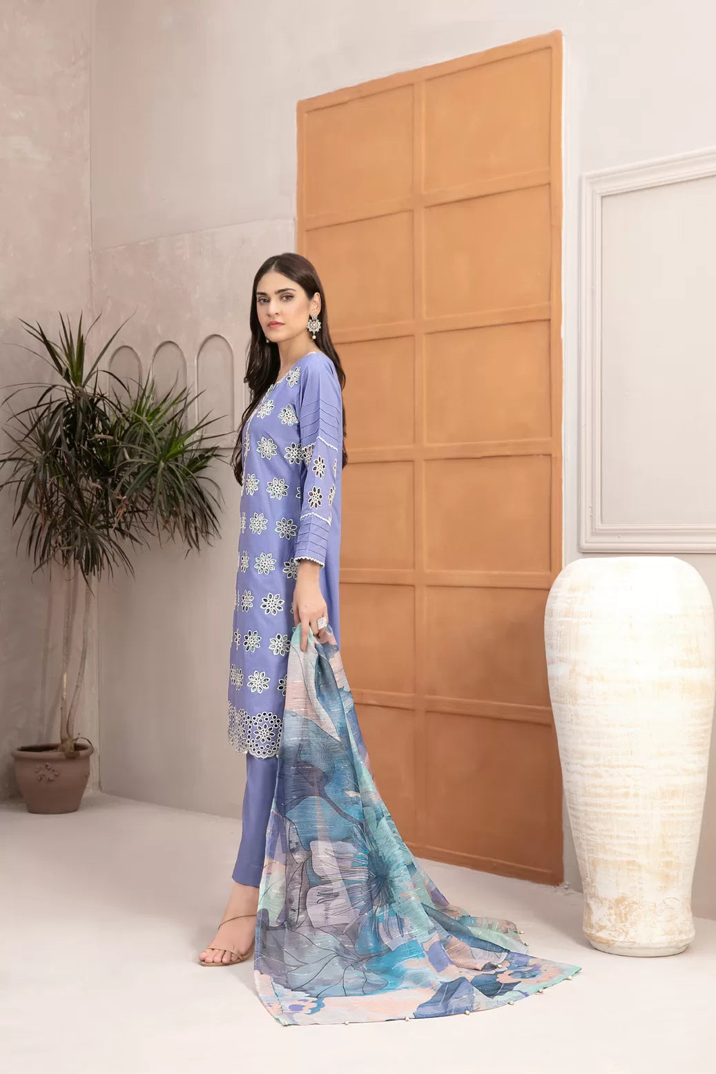 Tawakkal Leena Vol-1 3 Piece Stitched Suit - 01