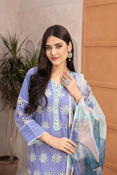 Tawakkal Leena Vol-1 3 Piece Stitched Suit - 01