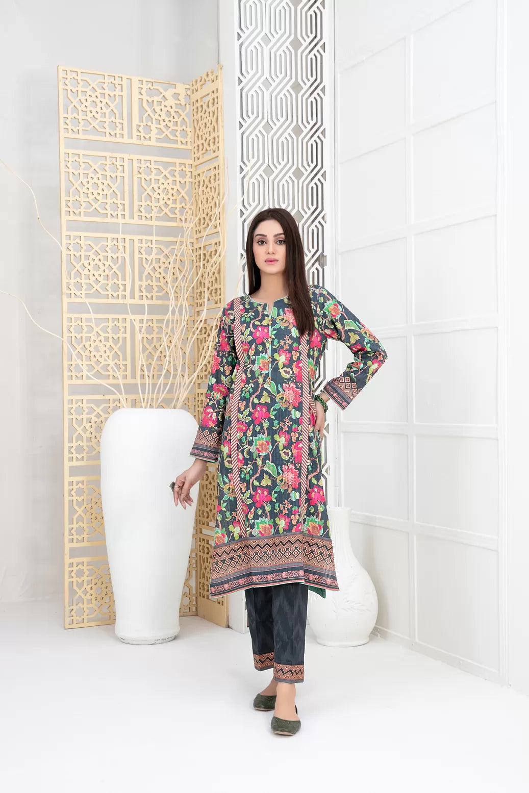 Tawakkal Faye 2 Piece Stitched Suit - 03