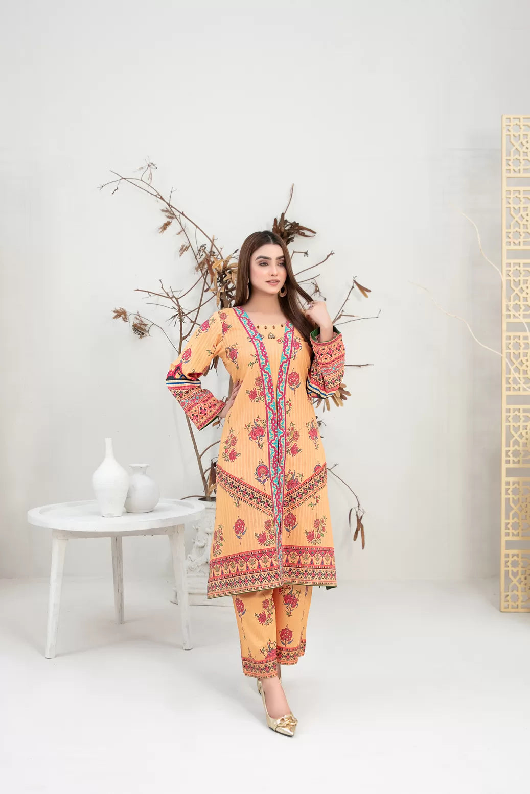 Tawakkal Faye 2 Piece Stitched Suit - 06