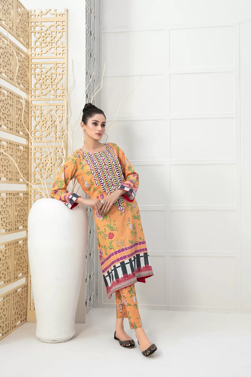 Tawakkal Faye 2 Piece Stitched Suit - 01