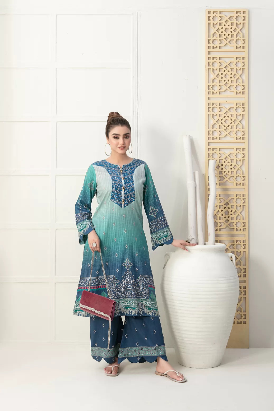 Tawakkal Faye 2 Piece Stitched Suit - 02
