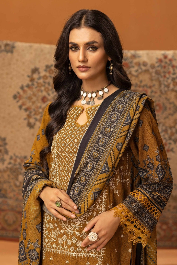 3 Piece Stitched Digital Printed Suits Collection From Roop By Johra - 01