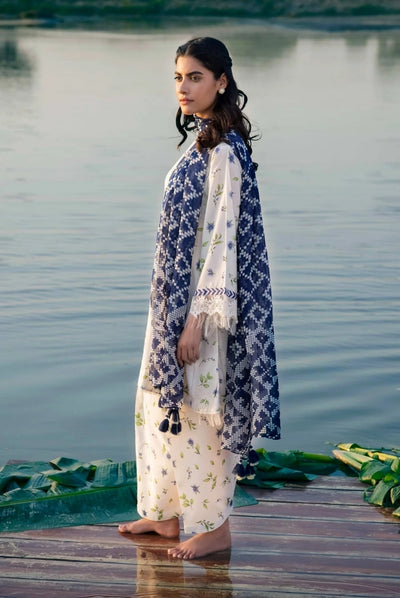 3 Piece Stitched Embroidered Suit By Ravi Kinare Collection From M.Basics By Maria.B - 01