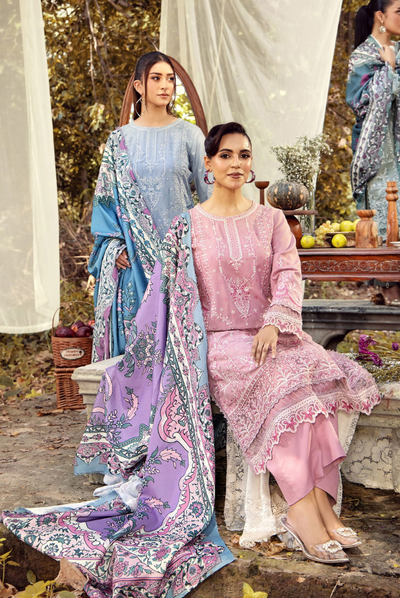 3 Piece Stitched DHANAK RTW Vol-02 BY ADAN'S LIBAS - 7790