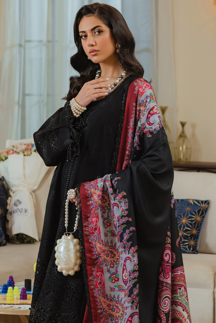 3 Pc Stitched Embroidered Khaddar Winter Collection'24 From Stella By Mahnur - SITARA