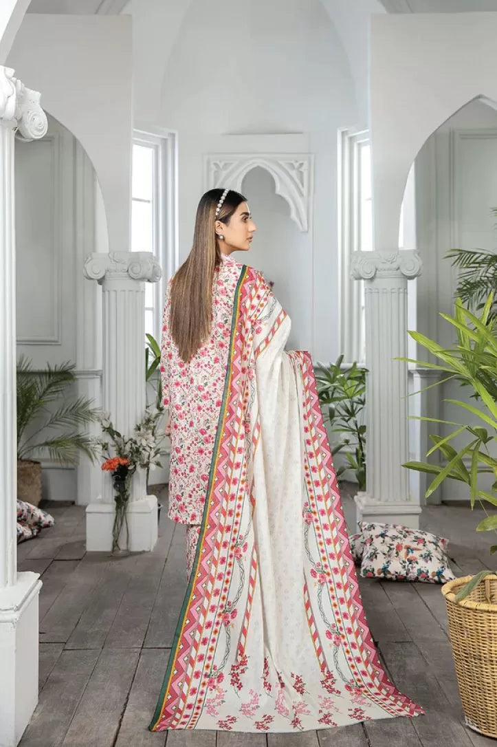 Johra Raiza 3 Piece Stitched Suit - 12