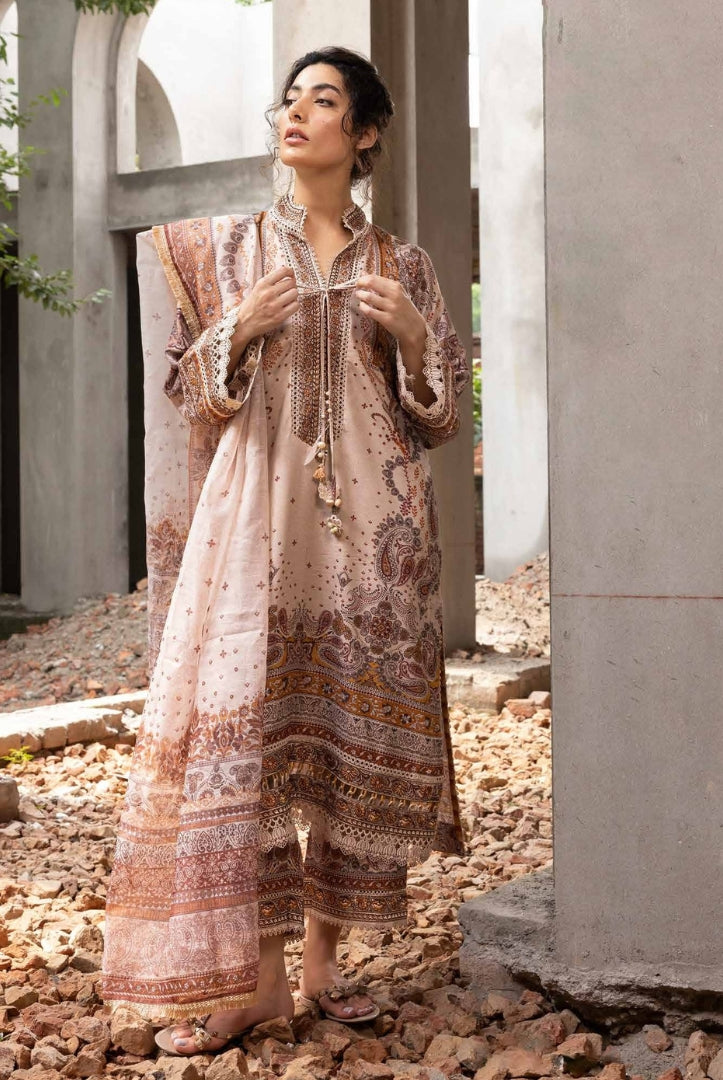 3 Piece Stitched Karandi Printed Suits Collection From Fall Edit '24 By Sobia Nazir - 10