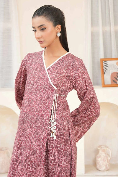 2 Pc Stitched Printed Lawn Suit By Limelight Summer Collection - 10