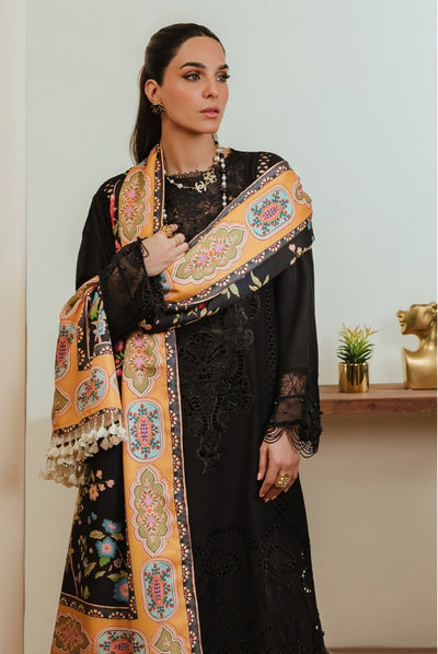 3 Pc Stitched Embroidered Khaddar Winter Collection'24 From Stella By Mahnur - RAMAL