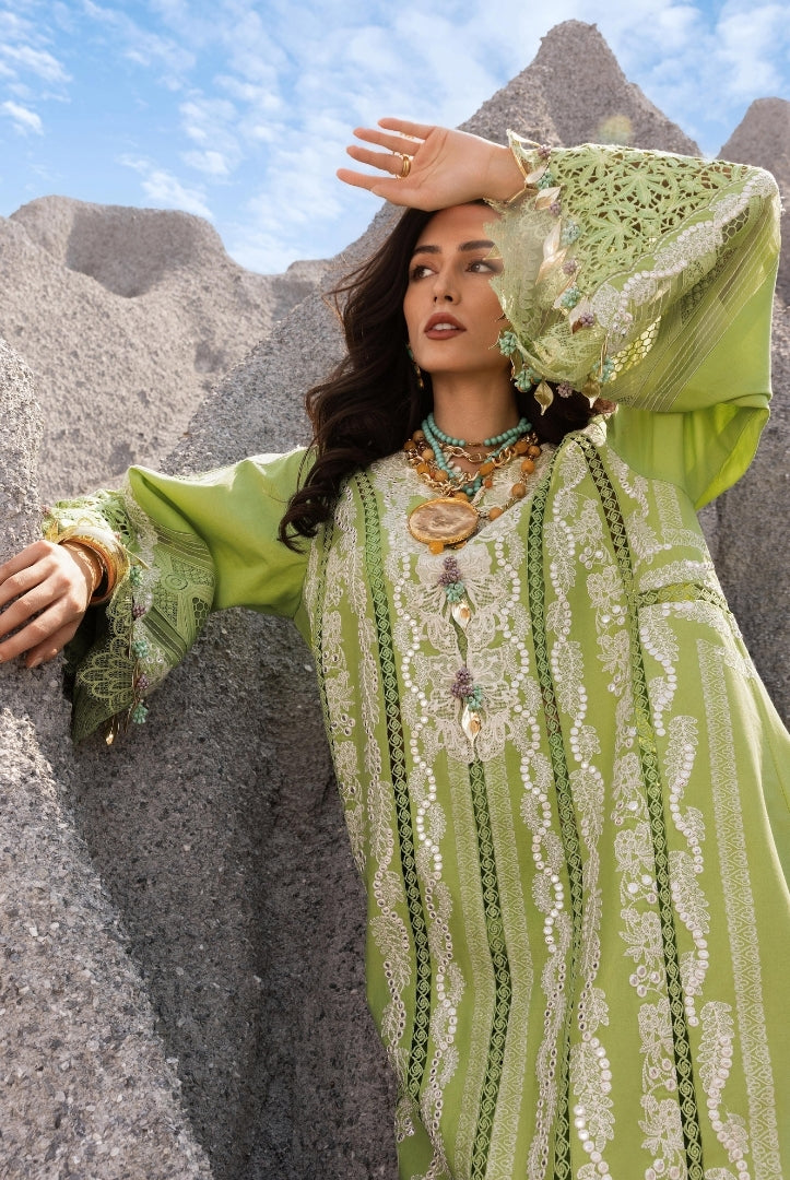 Saira Shakira 3 Piece Luxury Lawn Collection'25-NADINE-B