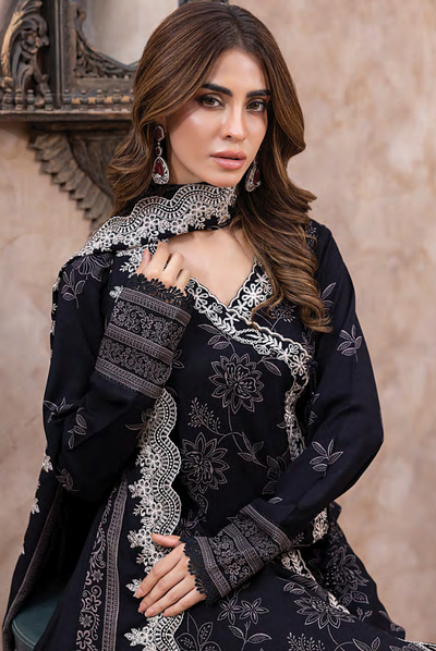 3 Piece Stitched Winter Essentials By LSM Lakhany Embroidered Cashmi Wool LG-RK-0067-A