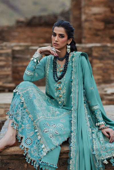 3 Piece Stitched Embroidered Suits From Elan Winter'24 Collection - CELESTIA