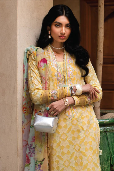 3Piece Stitched Suit By Farah Talib - BAHIA SUN