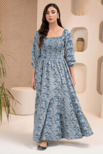 1 Pc Stitched Printed Khaddar Shirt By Limelight Winter Collection - 11