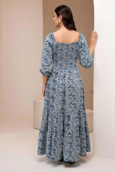 1 Pc Stitched Printed Khaddar Shirt By Limelight Winter Collection - 11