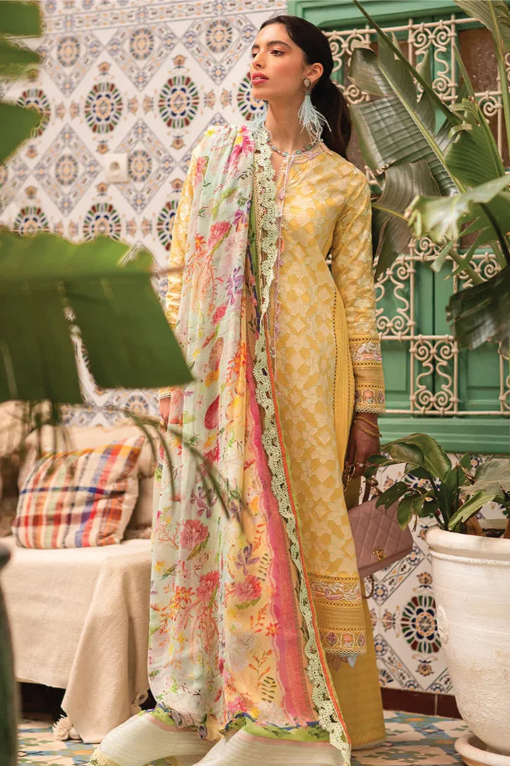 3Piece Stitched Suit By Farah Talib - BAHIA SUN