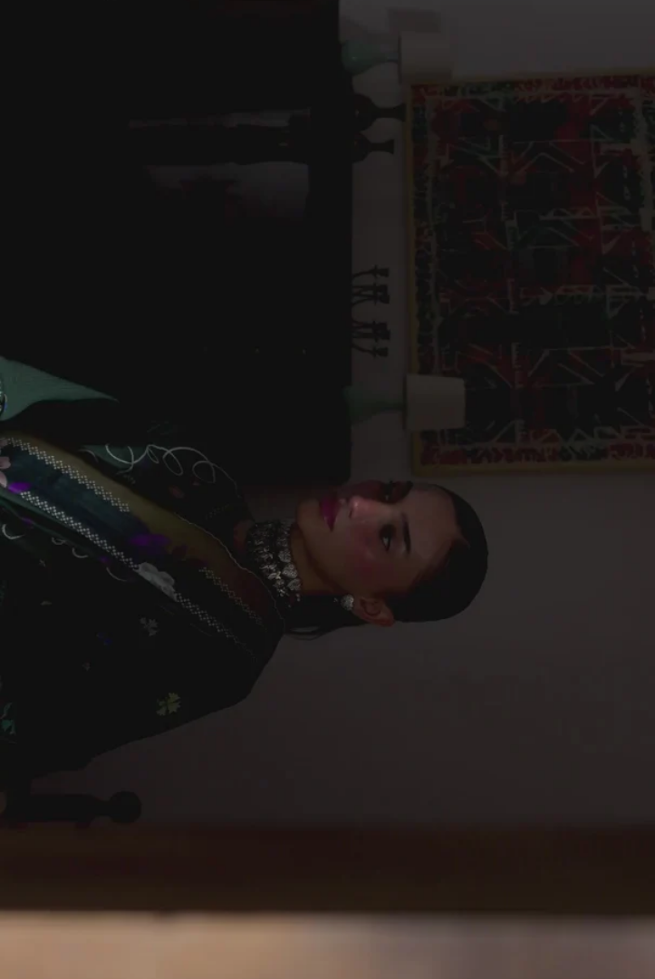 3 Piece Stitched Qalamkar Qprint'25 QW# 06 (A) KARLA