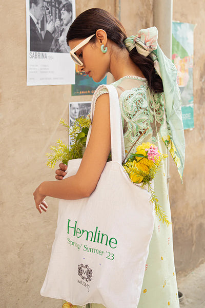 3 Piece Mushq TESORO Stitched Lawn Suit - BIANCA