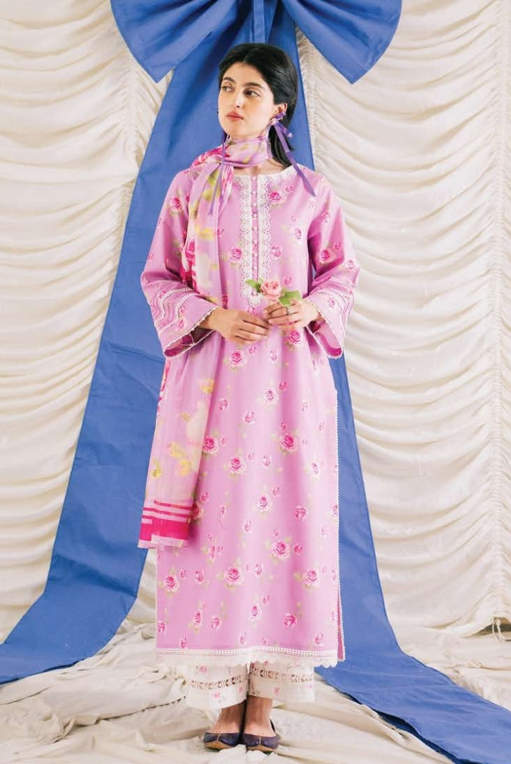 Rinesa By Ayzel 3 Piece Stitched Suit - MIRI