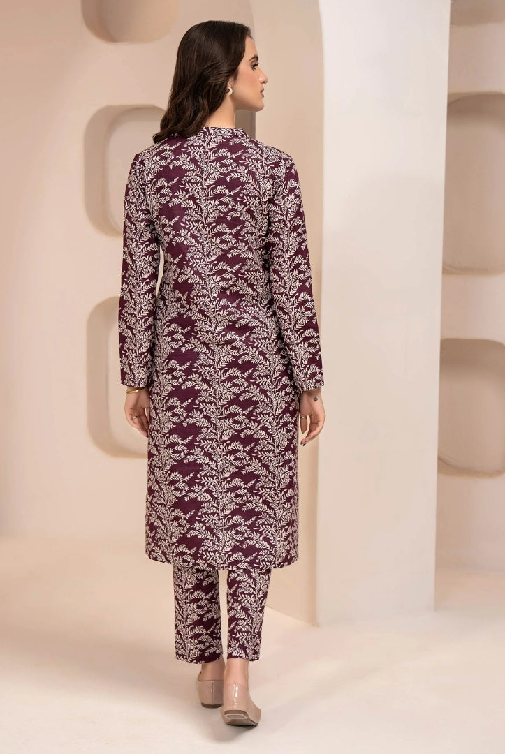 1 Pc Stitched Printed Khaddar Shirt By Limelight Winter Collection - 12