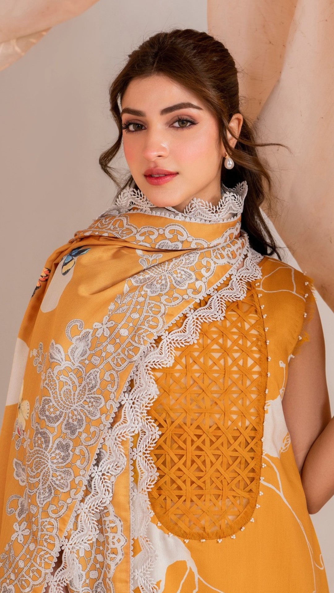 3 Piece Stitched Embroidered Digital Printed Suit | Winter Meraki'24 Vol'1 By Asifa & Nabeel - Solstice