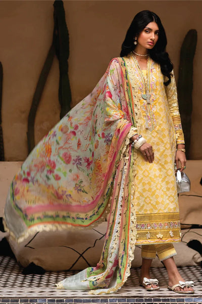 3Piece Stitched Suit By Farah Talib - BAHIA SUN