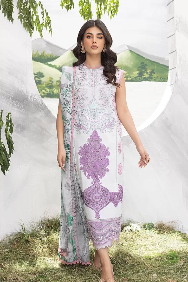 Aleyna By Asifa & Nabeel 3 Piece Stitched Suit - 11