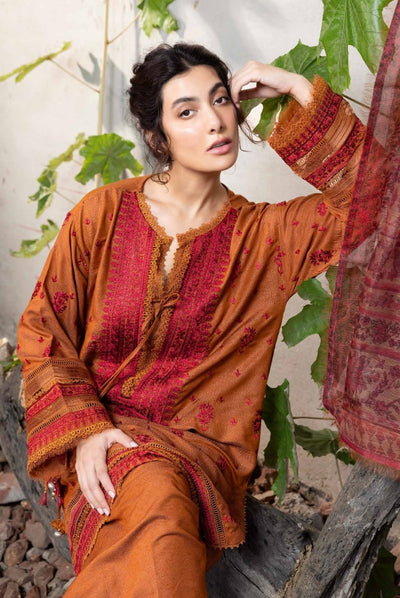 3 Piece Stitched Karandi Printed Suits Collection From Fall Edit '24 By Sobia Nazir - 13