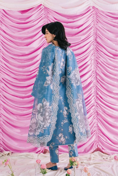 Rinesa By Ayzel 3 Piece Stitched Suit - POSY