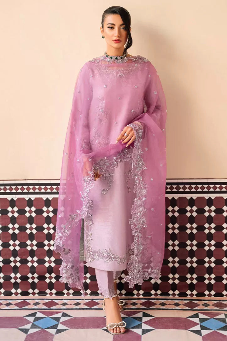 3 Piece Stitched Embroidered Suit By Mushq - LEA