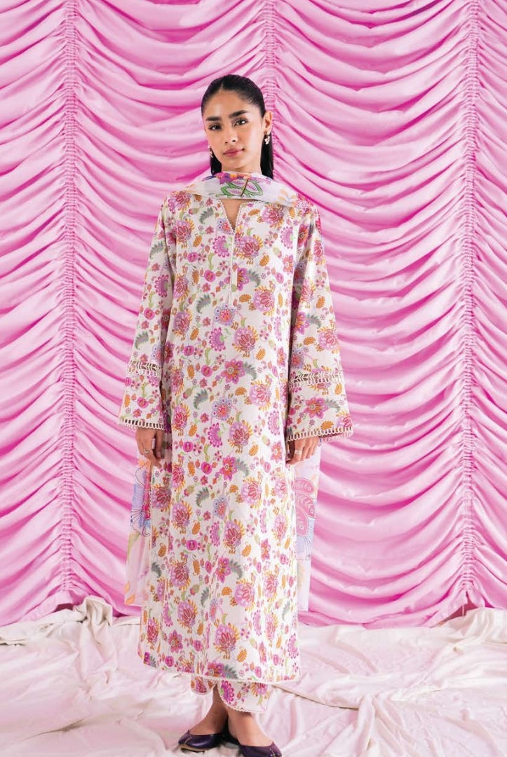 Rinesa By Ayzel 3 Piece Stitched Suit - NINA