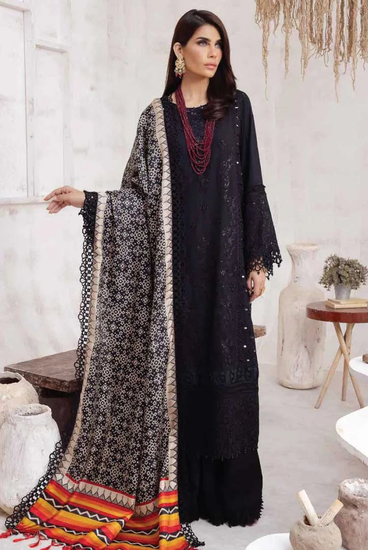 Nureh Karandi 3Piece Stitched Suit – 01