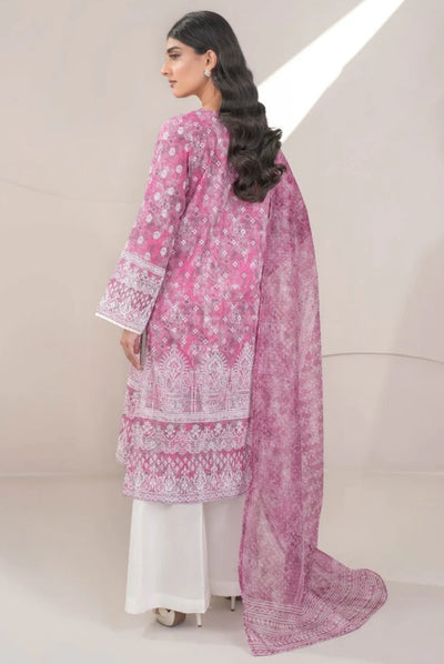 3 Pc Stitched Printed Lawn Suit By Limelight Summer Collection - 18