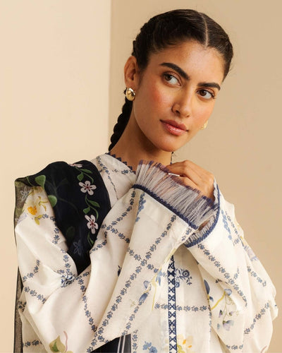 Coco Prints Drop Two By Zara Shahjahan 3 Piece Stitched Suit - 18