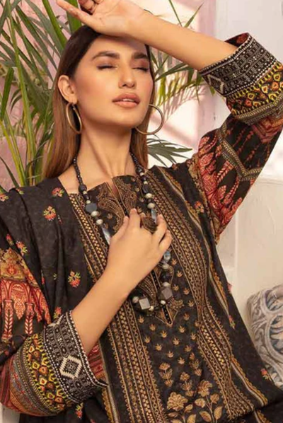 Zarqa Johra 3 Piece Stitched Suit – 06