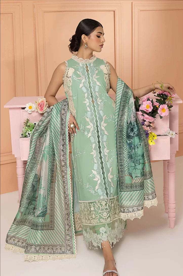 Aleyna By Asifa & Nabeel 3 Piece Stitched Suit - 09