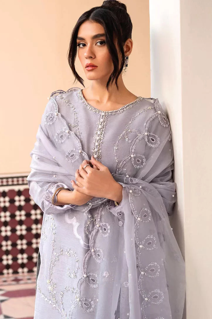 3 Piece Stitched Embroidered Suit By Mushq - SIMONE