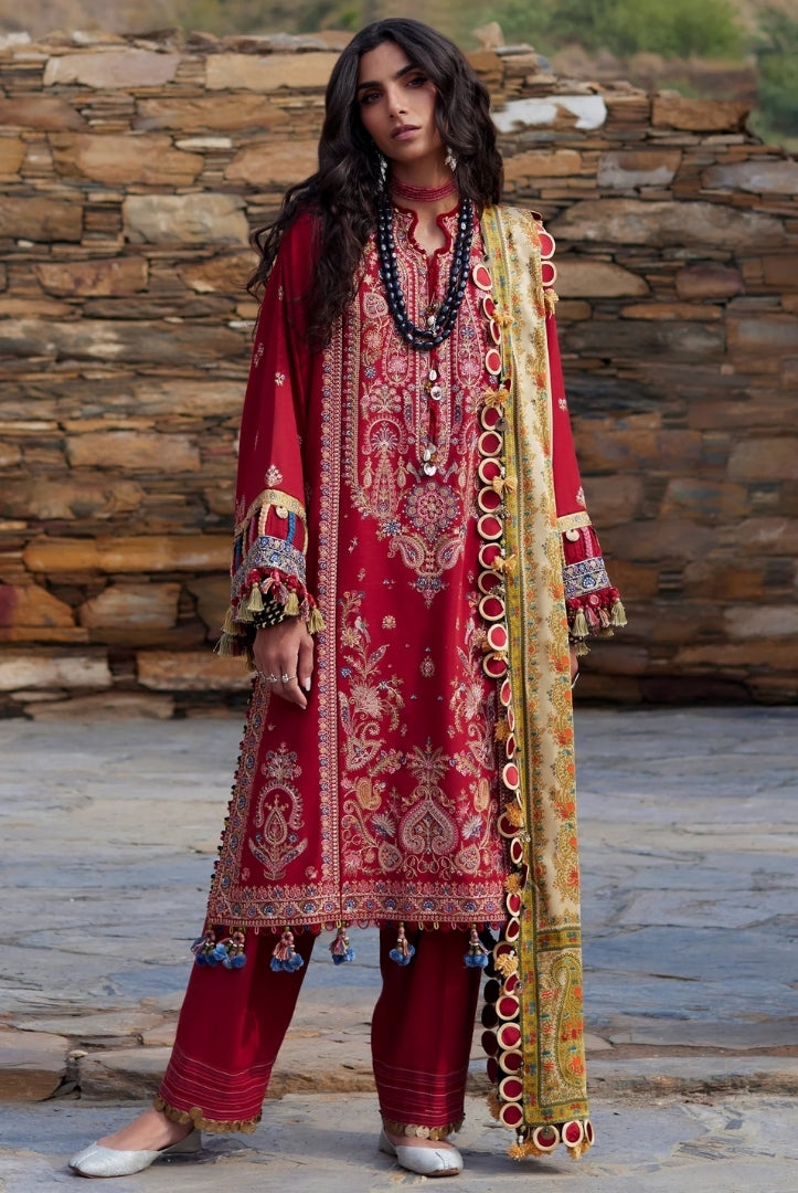 3 Piece Stitched Embroidered Suits From Elan Winter'24 Collection - ELNAZ