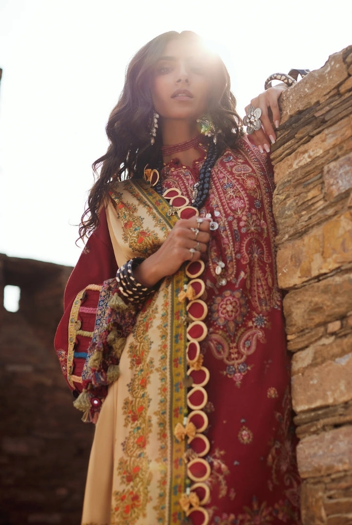 3 Piece Stitched Embroidered Suits From Elan Winter'24 Collection - ELNAZ