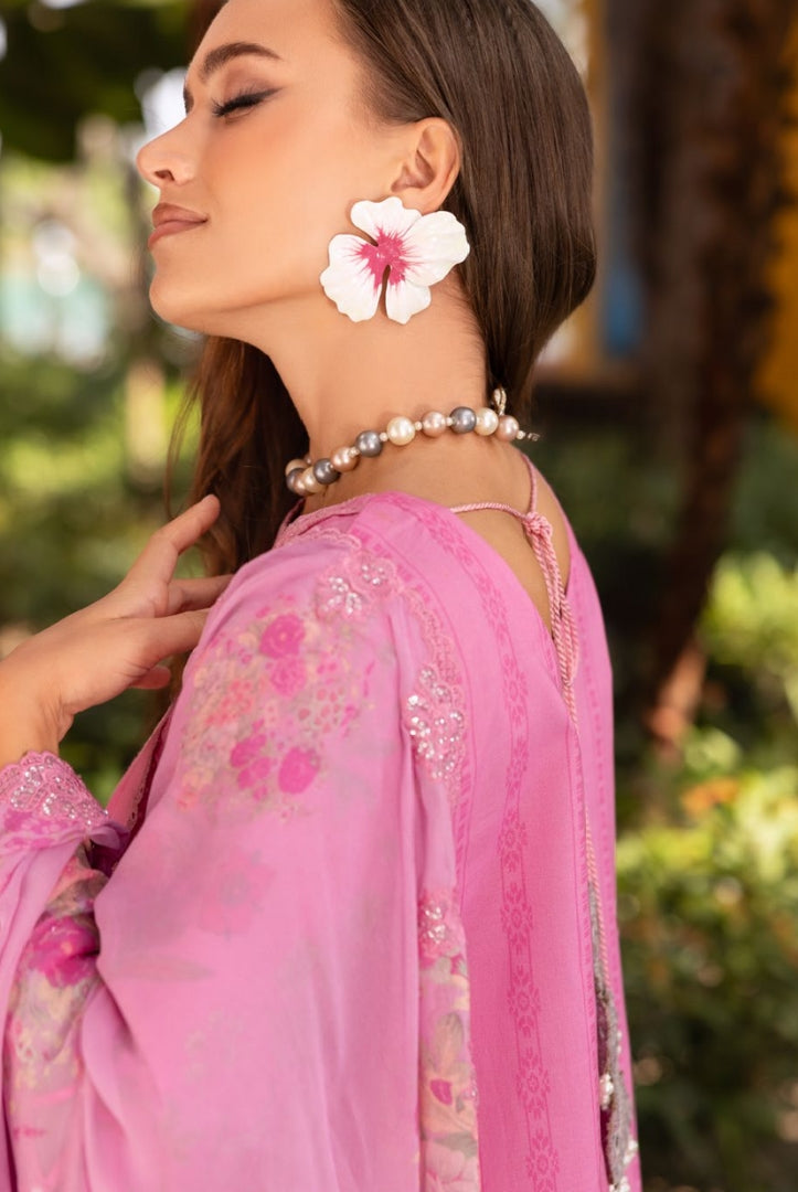 3 Piece Stitched Embroidered Lawn Suit From Charizma Sunshine Vol 1 Collection - 02
