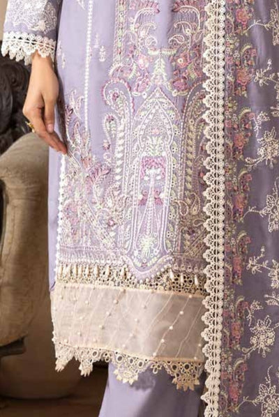 3 Piece Stitched Luxury Embroidered Winter Collection By Eshaisha - 02