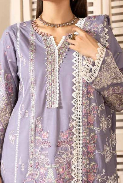 3 Piece Stitched Luxury Embroidered Winter Collection By Eshaisha - 02