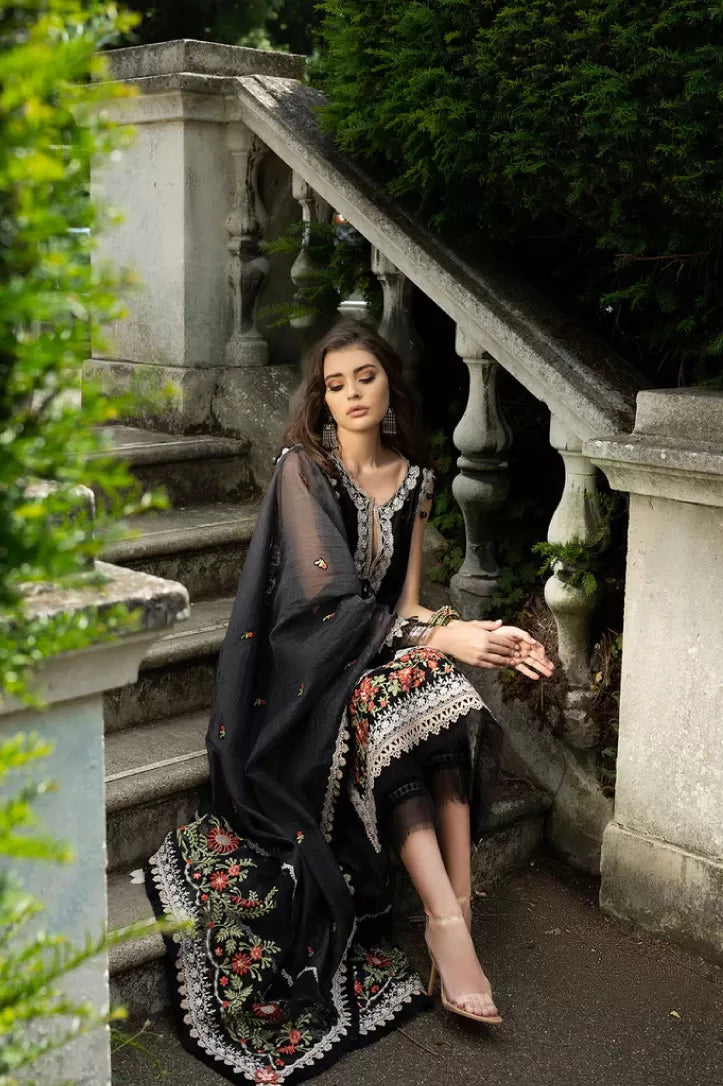 Sobia Nazir Vital 3 Piece Stitched Embroidered Suit - 01