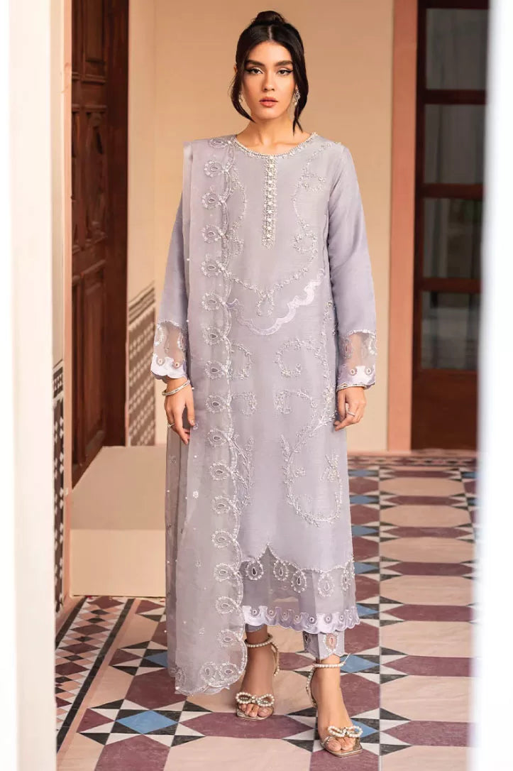 3 Piece Stitched Embroidered Suit By Mushq - SIMONE