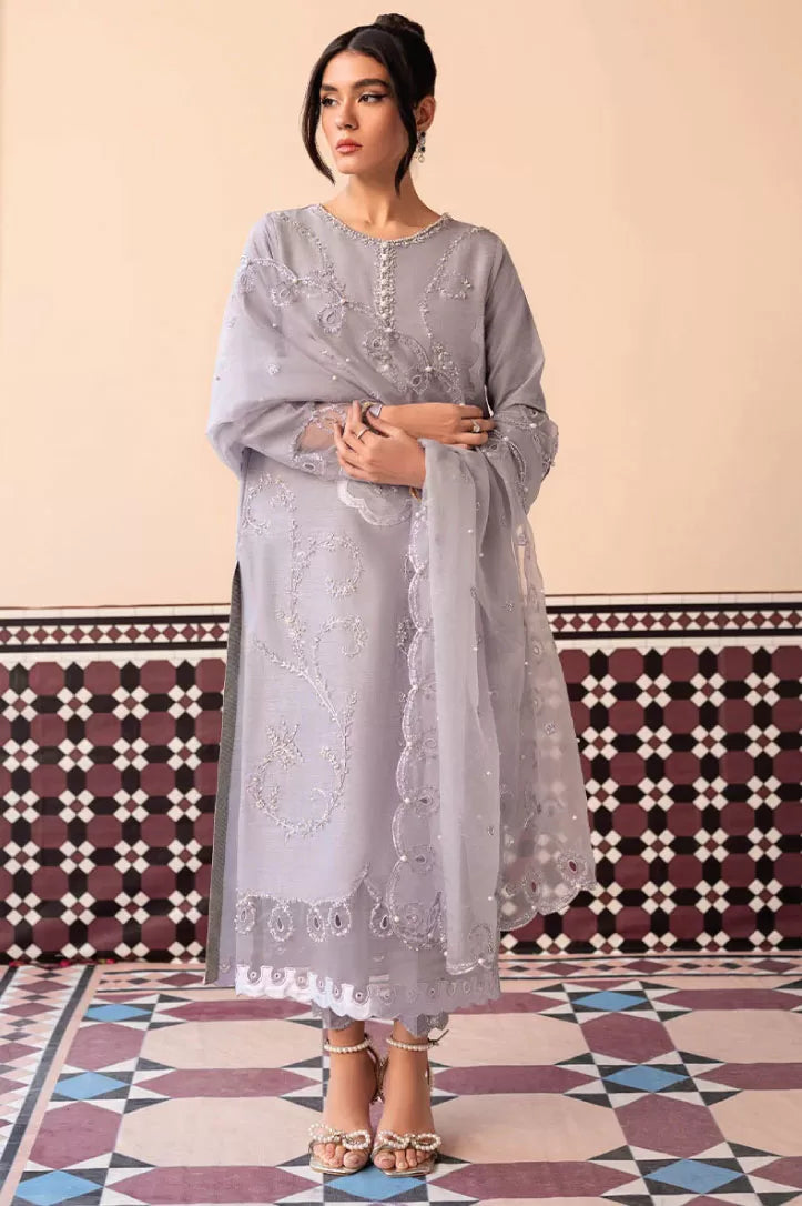 3 Piece Stitched Embroidered Suit By Mushq - SIMONE