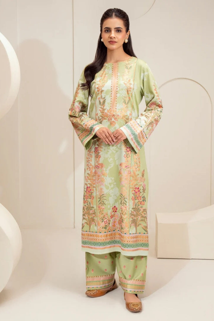 2 Pc Stitched Printed Lawn Suit By Limelight Summer Collection - 21
