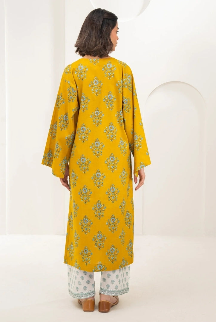 2 Pc Stitched Printed Lawn Suit By Limelight Summer Collection - 24