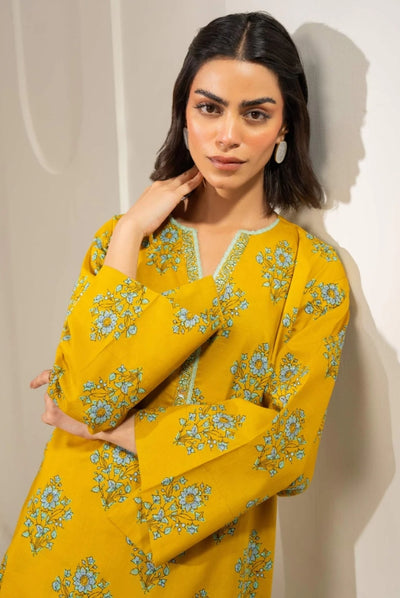 2 Pc Stitched Printed Lawn Suit By Limelight Summer Collection - 24